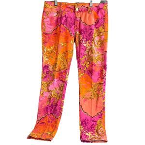 Degree Jeans Women's Size 11 Super Skinny Low Rise Stretch‎ Bright Multicolored